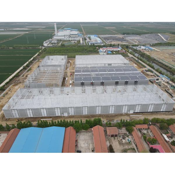 Fast Construction Structural Steel Building for Car Repair Workshop