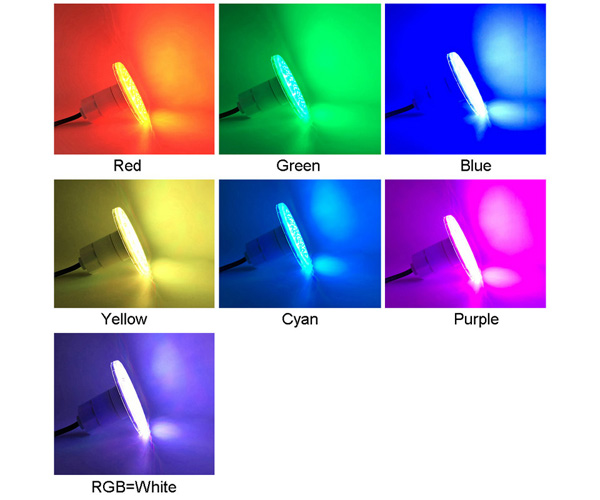 Power Off Switch Function 15W 45mm Swim Pool Light