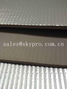 China REACH ROHS SGS Thermal Insulation Foam Sheet Aluminum Oil Coat Reflective Foam Rubber Sheets on sale