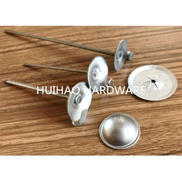 2-1 / 2” Stainless Steel Lacing Insulation Anchor Pins For Fastening Lagging To Exhaust Systems