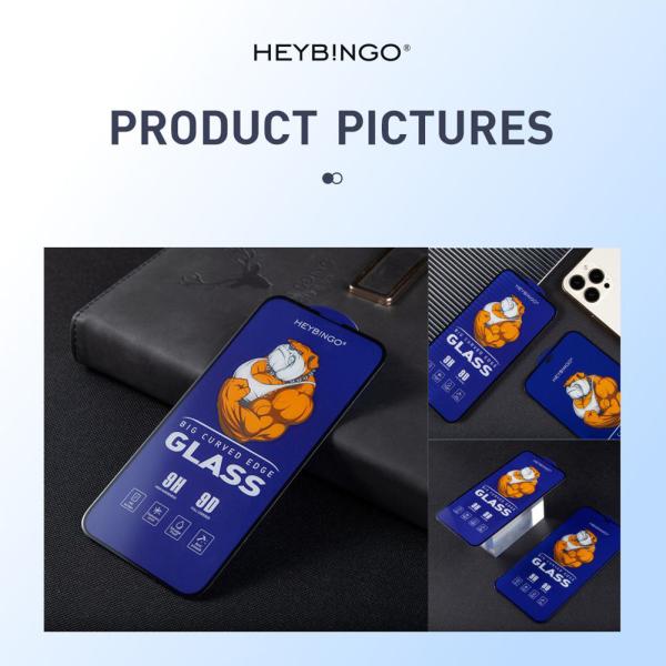 Tempered Glass Matte Phone Screen Protector 9D High Transparent Anti Collision