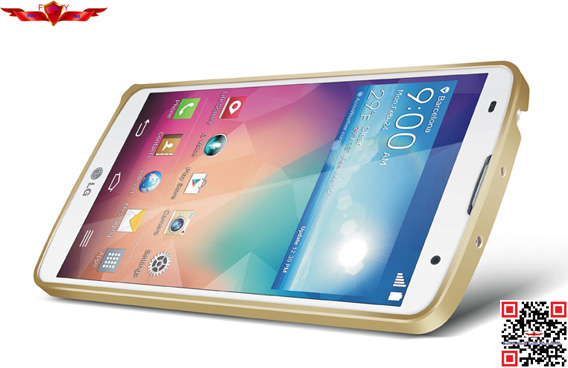 Hot Selling Hippocampal Buckle Metal Bumper For LG G PRO2 Multi Colors Gift Box Included