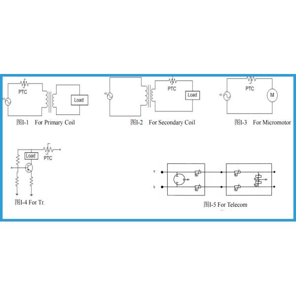 120 DEG 24MM PTC Overcurrent Protection WMZ12A 80mA PTC 100 Thermistor