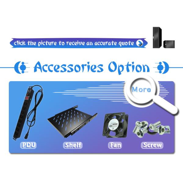 LE-RB Open Frame Rack Modular Design Easy Assembly Stable Structure 19 Inch Standard Various Accessories