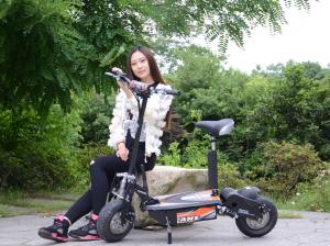 China 48V Two Wheel Electric Scooter For Adults / 1000W Electric Moped Scooter on sale