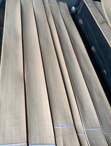 China Straight Grain Cut White Oak Wood Veneer 0.45mm Panel A Grade For Furniture on sale