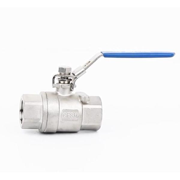 NPT Industrial Threaded 2PC Ball Valve Full Bore and Reduce Bore for Competitive Pricing