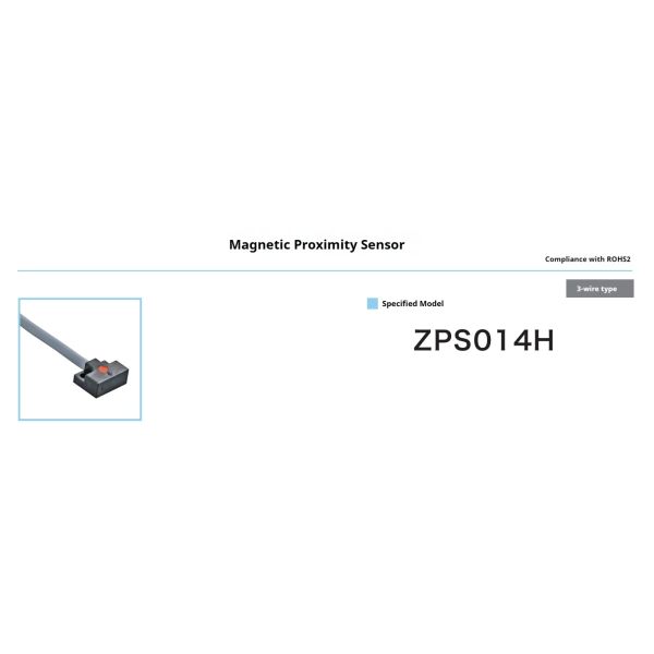 Makinopc ZPS014H Magnetic Sensor CNC Machine Tool Magnetic Proximity Switch Sensor with Indicator Light