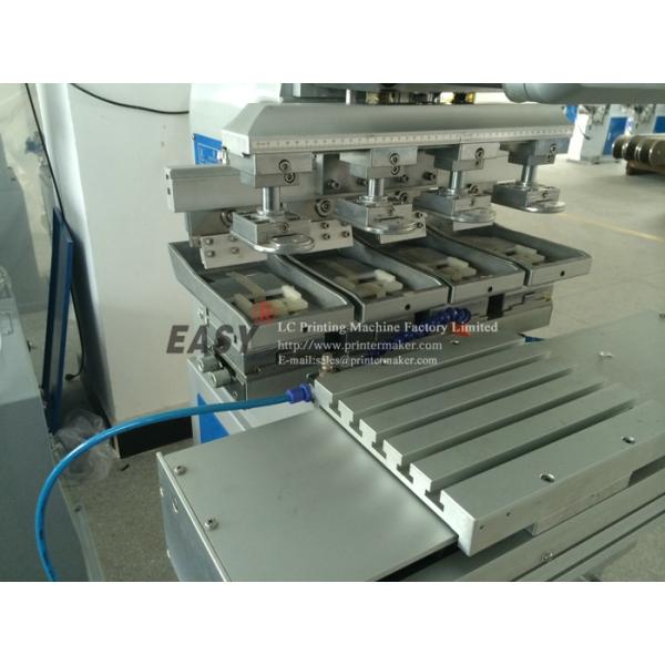 4-Color Pad Printing Machine with Shuttle