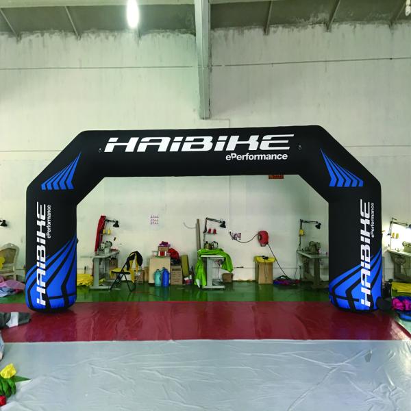 Giant outdoor inflatable sports arch race arch for competition amusement