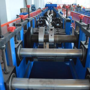 China Cold Rolled Lipped CZ Purlin Roll Forming Machine , Galvanized Cold Forming Machine on sale