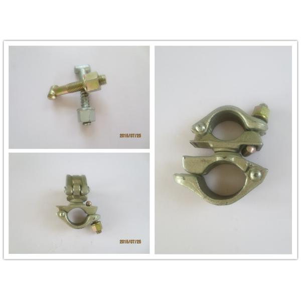 Long life durability swivel double Forged Coupler for pipe scaffolding