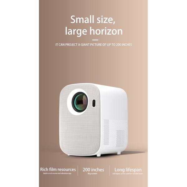 F8 Mini Full HD Netflix Licensed Projector 250 ANSI Lumens Linux Projector