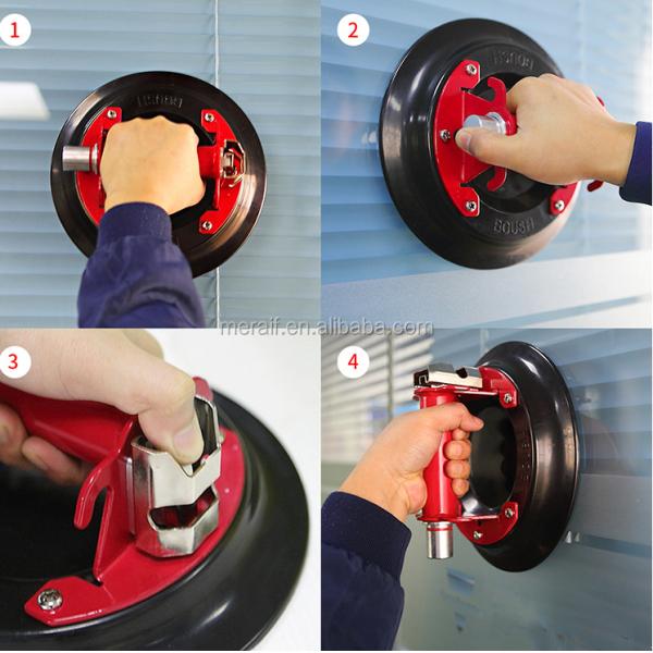 Meraif Glass Lifter Car Dent Puller, Vacuum Lifter for Glass/Tiles/Mirror/Granite Lifting, Gripper Sucker Plate