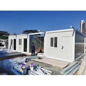 Buy cheap Steel 20ft Prefab Modular Container Homes , Mobile Container Duplex Homes product