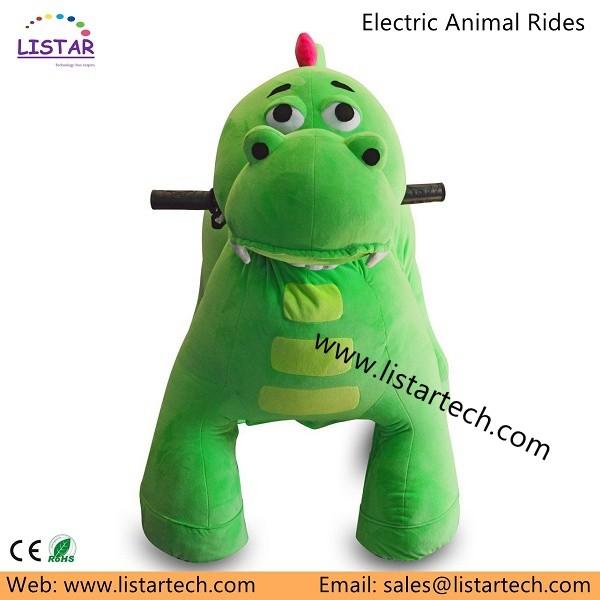 Quality Family Funfair Walking Electric Coin Operated Drivable Remote Control Animal Ride on Car for sale