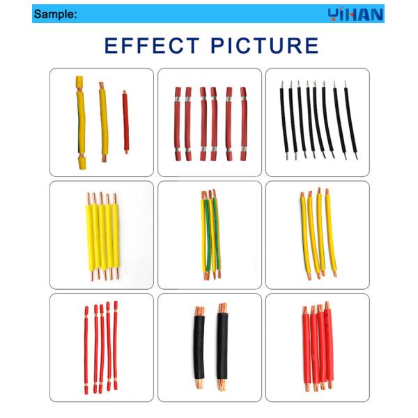 32KG Fully Automatic Cable Cutting and Stripping Machine with AC220V/110V Power Supply