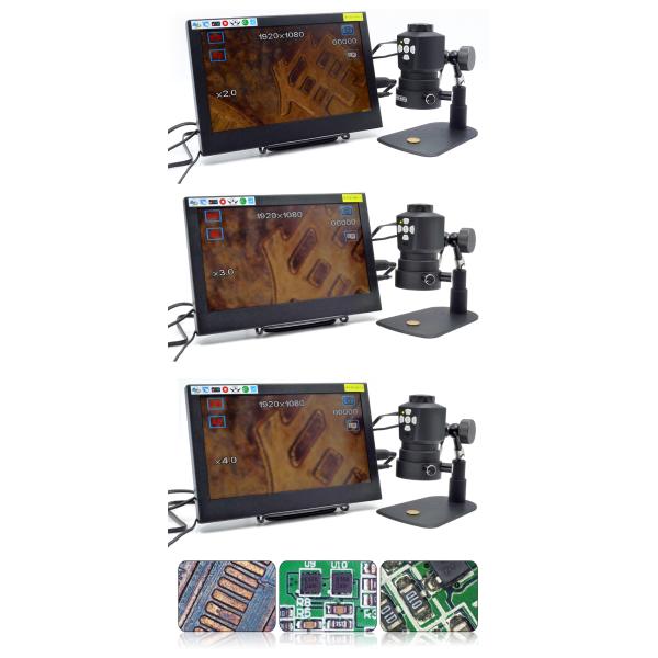 HDMI & USB Mini Digital Optical Microscope A34.4931 With Mini Universal Boom Stand