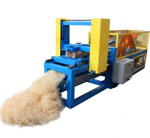 150KG/H Wood Wool Machine 500mm Length Wood Excelsior Cutting Machine