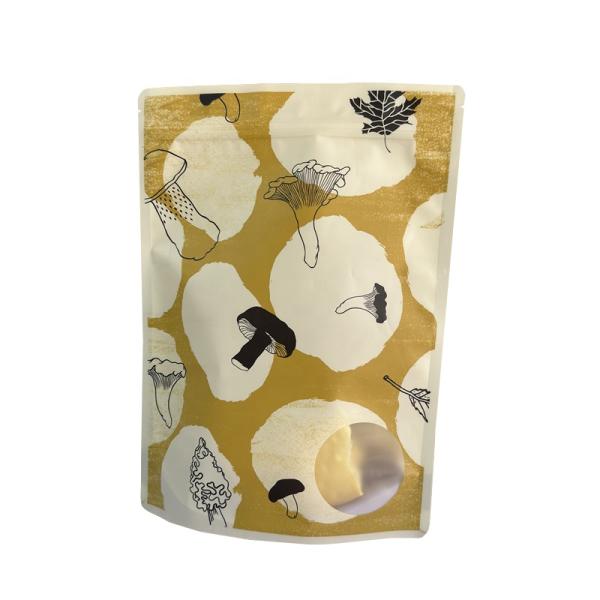 Plastic Custom Printed ZipLock Stand Up Pouch Bags For Cake Powder Matcha Tea Powder