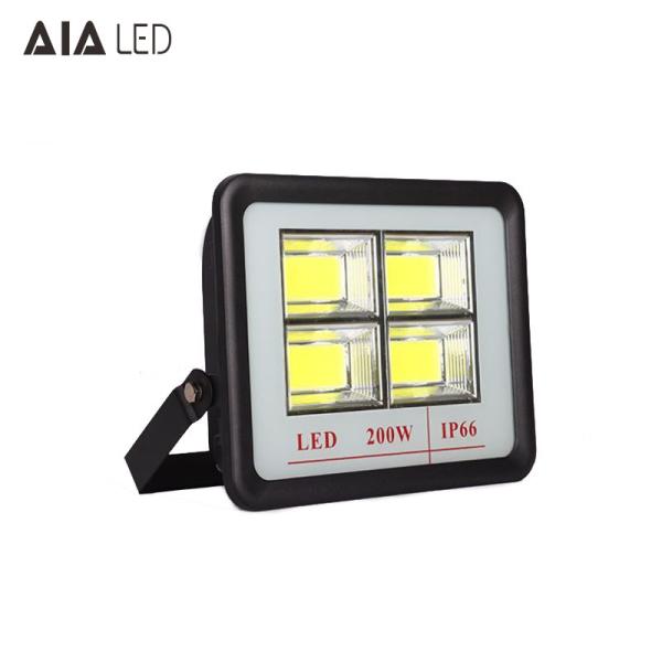 New aluminum rainproof IP66 round angle led flood light COB 200W LED Flood lighting wall washer