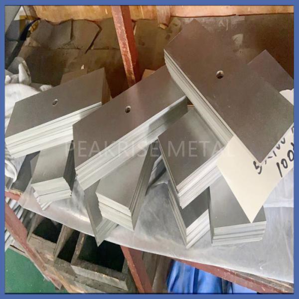 99.95% Polished Molybdenum Electrode Plate For Glass And Rare Earth Industry