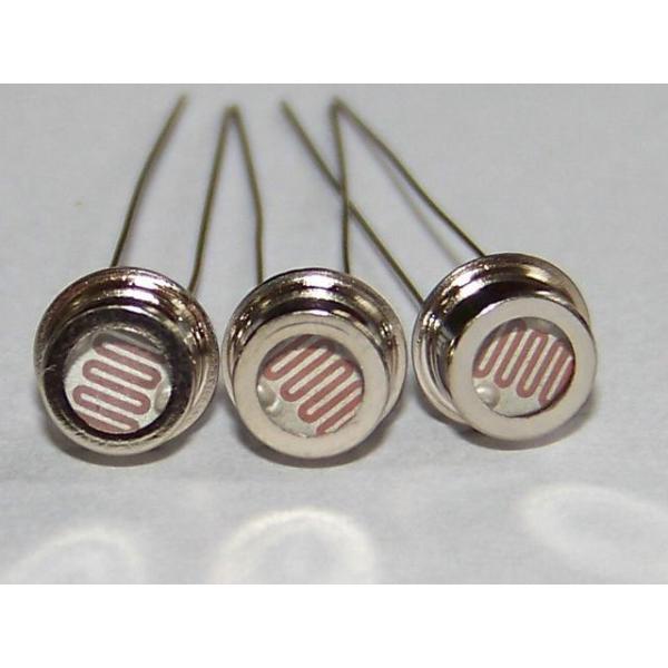 6.5mm 0.5M Ohm Metal CDS Photoconductive Cell LDR Photoresistor