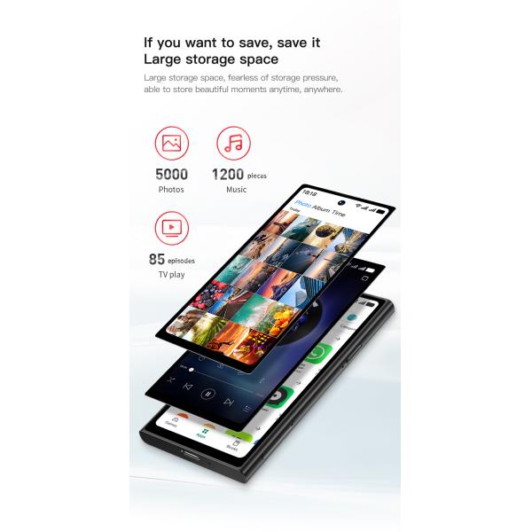 4G Mini Smartphone 4.0 Inch Display Android 12 Dual SIM 2+16GB ROM 5MP Front and Rear Camera