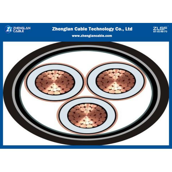 Single Core 3 Core Armoured Underground Power Cable 3.6/6kv~26/35kv