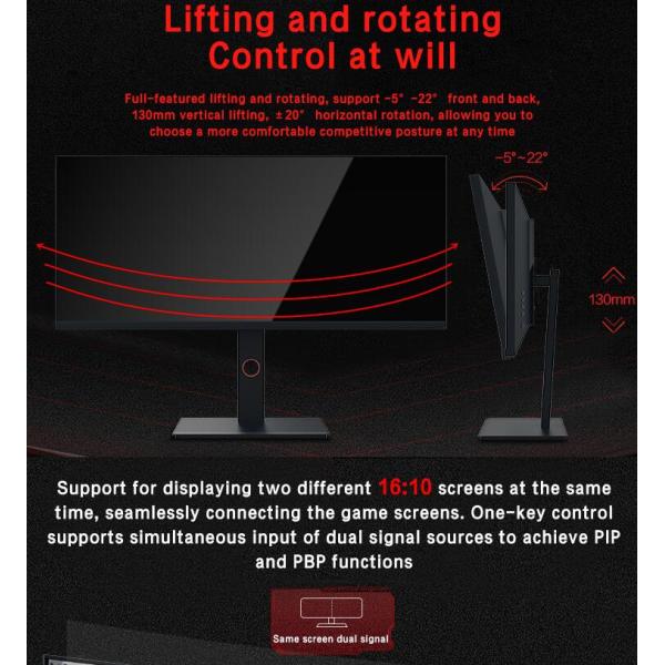 OEM 43.8" 3840X1080 Gaming Desktop Monitor AMD FreeSync Premium