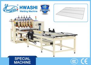 China Kitchen Wire Tray / Wire Shelf Spot Welding Machine With CNC Program System on sale