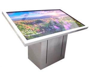 China I3/I5/I7 Computer Interactive Totem 55 1080P Touchscreen Display Advertising Retail Kiosk on sale