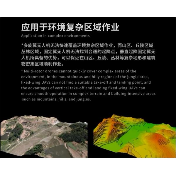 Long Endurance Delta Wing Drone Vtol Fixed Wing DroneTriangular Wing Unmanned Aerial Vehicle