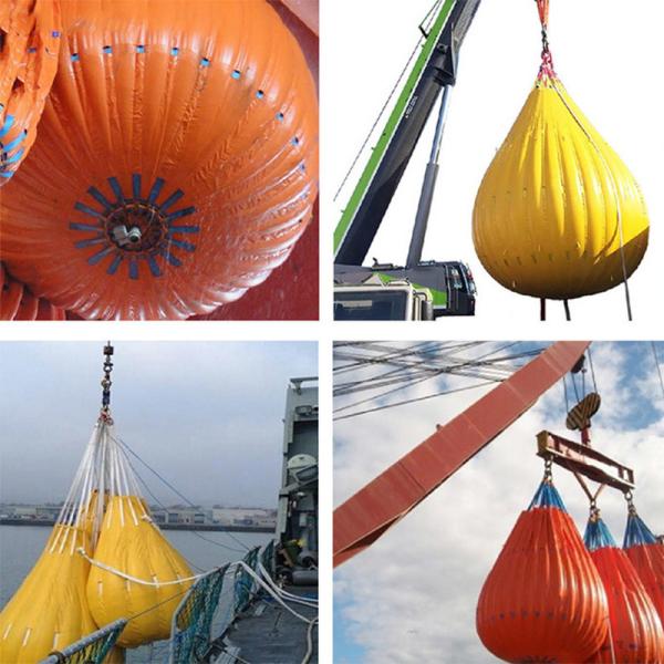 Heavy Lift Test Bags Safe For Structures No Permanent Load Flexible Placement