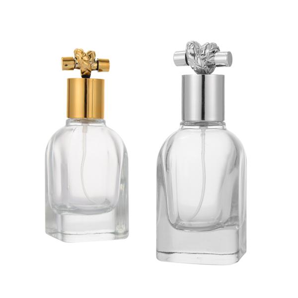 50ml Portable Empty Perfume Bottles , Travel Refillable Perfume Bottle