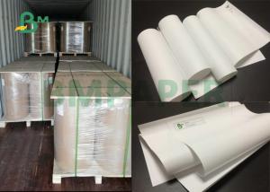 China 410mm 880mm Large Format Width Thermal Paper Roll 48gr 55gr For POS Paper on sale