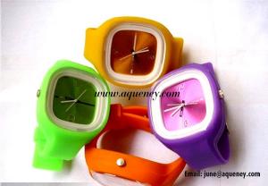 Buy cheap 2014 Popular fashion design silicone jelly watch from China factory product
