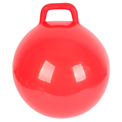 Anti Slip Kids Jumping Ball Toy Bouncing Ball With Handle Light Weight 50cm