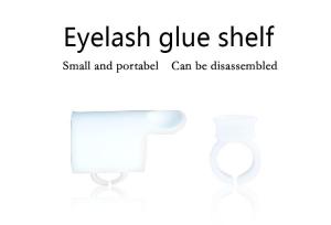 Buy cheap Lash Extension Disposable Glue Holder Ring Strip U Shape / Eyelash Extension Glue Cup product