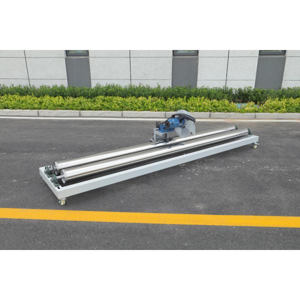 3m Length Semi-automatic Roll Cutting Machine For Flex Banner , sticker Roll