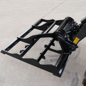 Land leveler for mini skid steer loader
