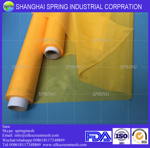 Polyester screen printing mesh roll for touch screen