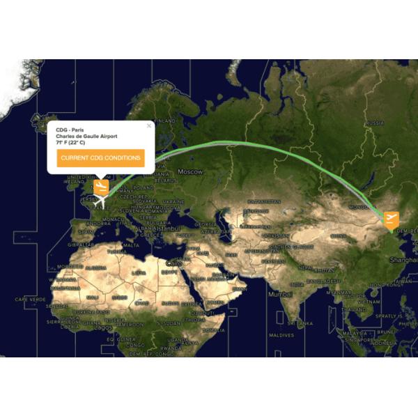 Strong Capacity International Air Freight Forwarders China To Paris France