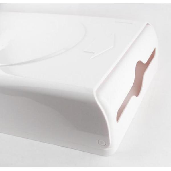 Dustproof Folded Hand Towel Dispenser Lightweight Large - Capacity Design