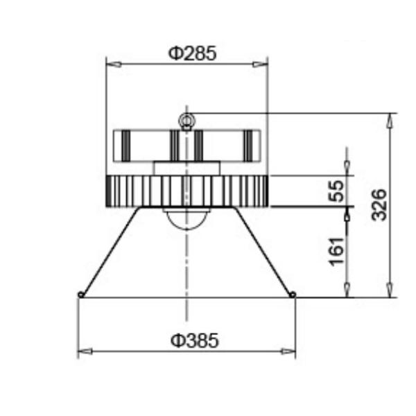 led high bay light low bay light MWELL DRIVER high bay seoul led
