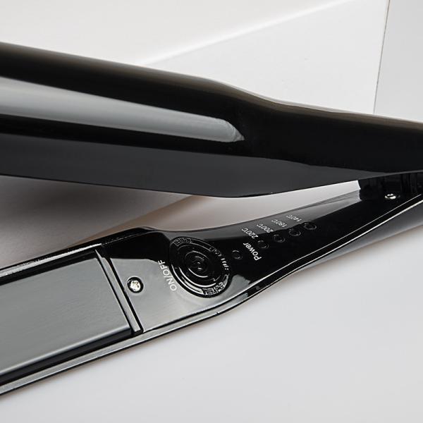 Twisted 2 In 1 Hair Straightener And Curler Lcd Display Fast PTC Heating