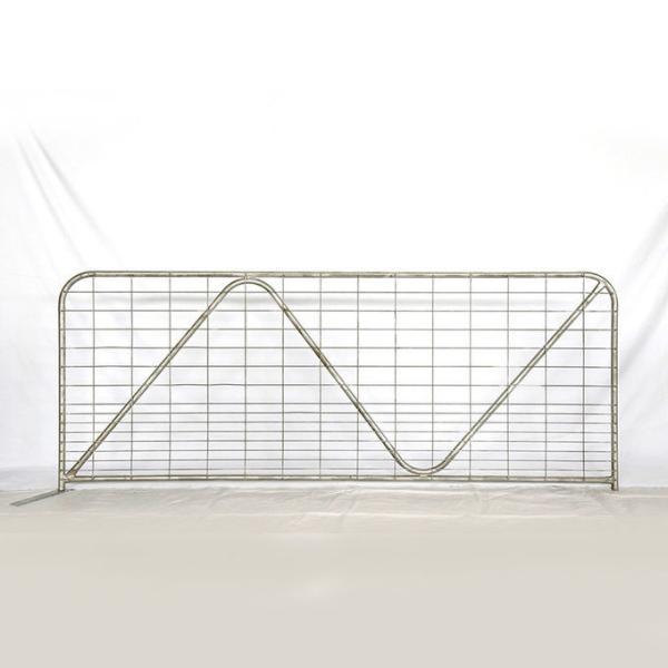 Australian Standard 12' n Brace Mesh Farm Stay Gate With Hinges