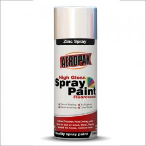 China Aeropak Super Zinc Spray Paint , Anti Corrosion Paint For Metal on sale