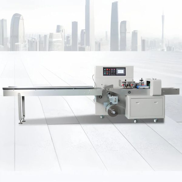 Nitrogen Flushing Pillow Type Packing Machine 2.6KW Pouch Filling And Sealing Machine 220V