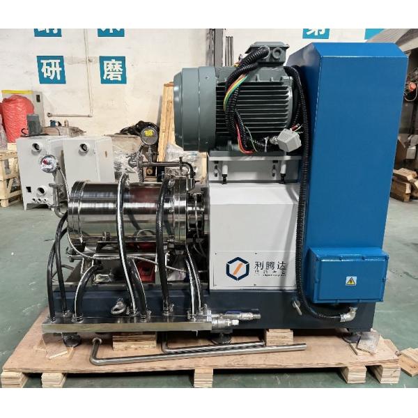 100L Capacity High Flow Horizontal Bead Mill With PU Discs For Water Based Products